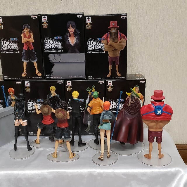 ワンピース ドラマティックショーケース フルコンプ ルフィ ゾロ