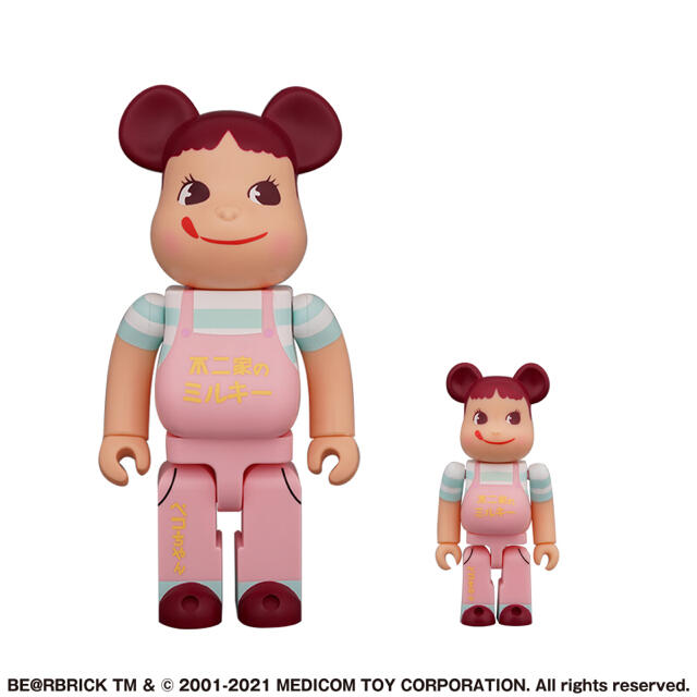 BE＠RBRICK ファミリータウンペコちゃん 100％ ＆ 400％エンタメ/ホビー