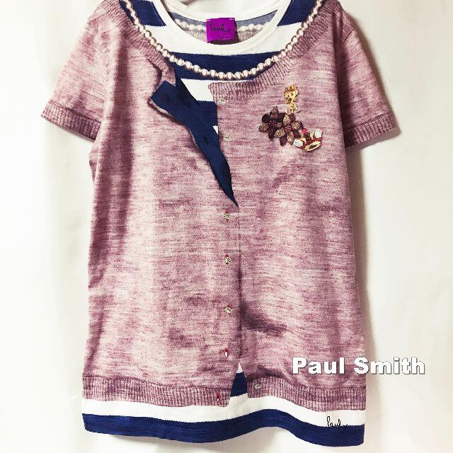 Paul Smith(ポールスミス)の【Paul Smith】ポールプラス フェイクレイヤード カットソー レディースのトップス(カットソー(半袖/袖なし))の商品写真