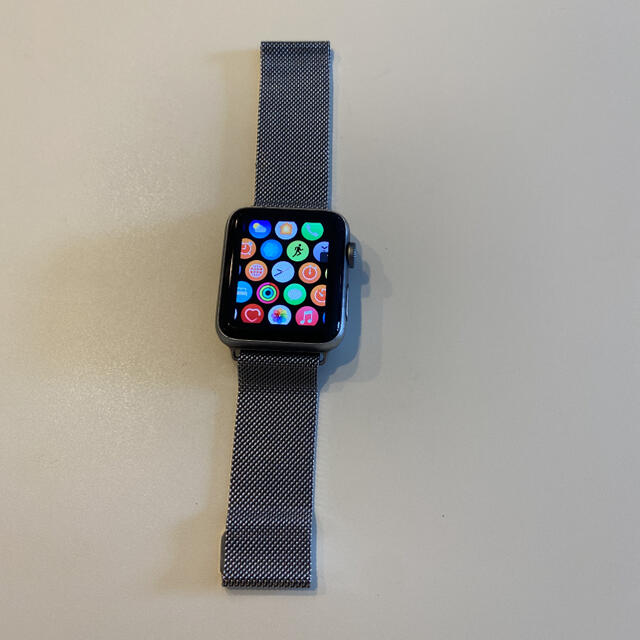 美品 美品 Apple Watch3 NIKE スペースグレイ 42mm