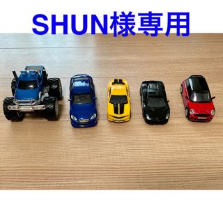 シボレー(Chevrolet)の色々車セット（レクサス　カマロ　ランボルギーニ　ミニクーパー　レースカー）(ミニカー)