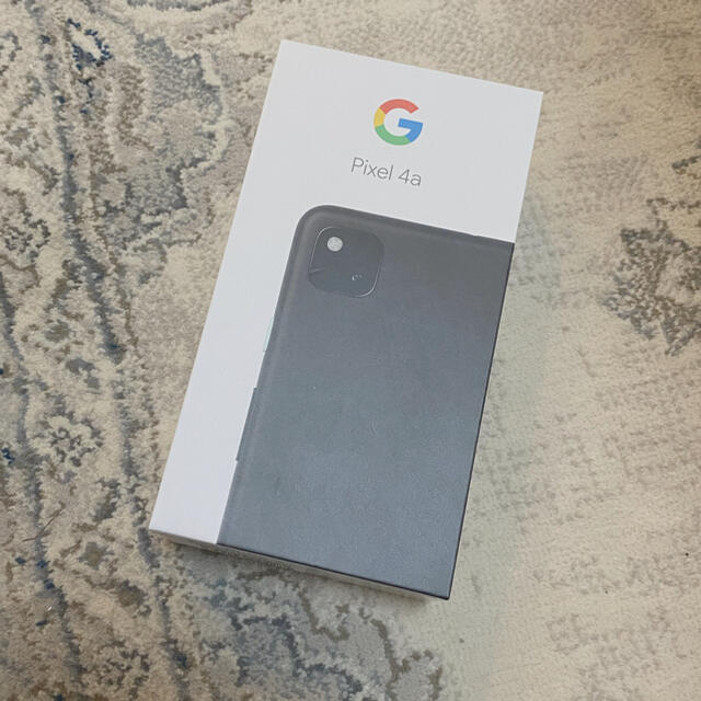 Google Pixel(グーグルピクセル)の新品未使用☆Google Pixel 4a  JustBlack 128GB  スマホ/家電/カメラのスマートフォン/携帯電話(スマートフォン本体)の商品写真