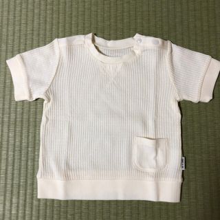 コムサイズム(COMME CA ISM)のコムサイズム ワッフルTシャツ 95 未着用(Tシャツ/カットソー)