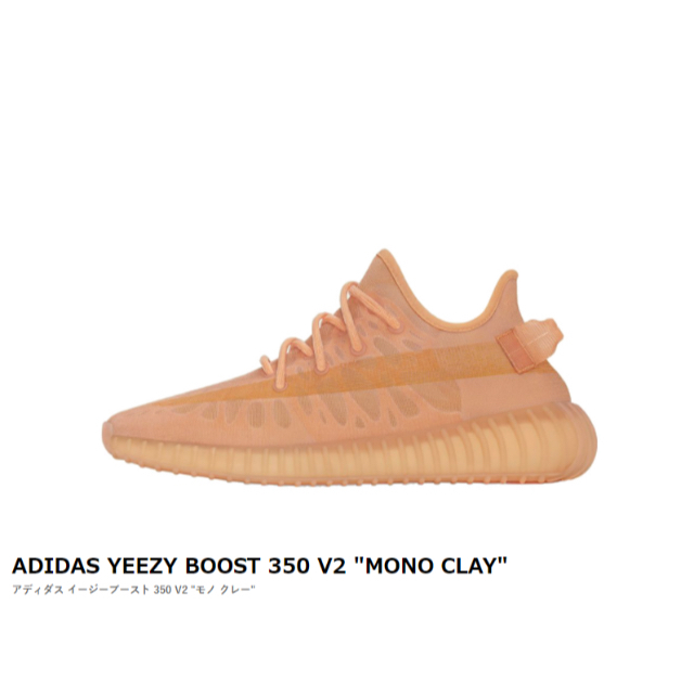 adidas(アディダス)のyeezy boost 350 V2 Mono Clay 24.0cm メンズの靴/シューズ(スニーカー)の商品写真