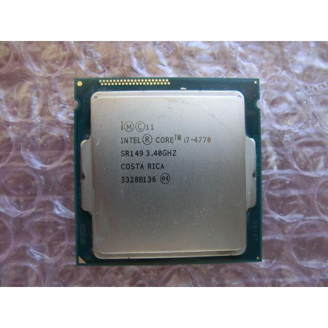 Intel Core i7-4770 LGA1150 Haswell 動作品