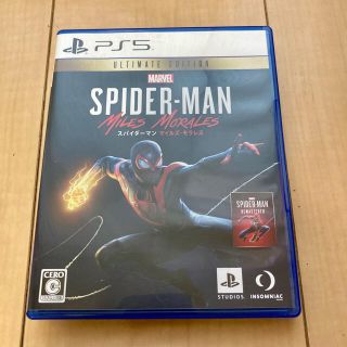 マーベル(MARVEL)のPS5 スパイダーマン マイルズモラレス ULTIMATE EDITION(家庭用ゲームソフト)