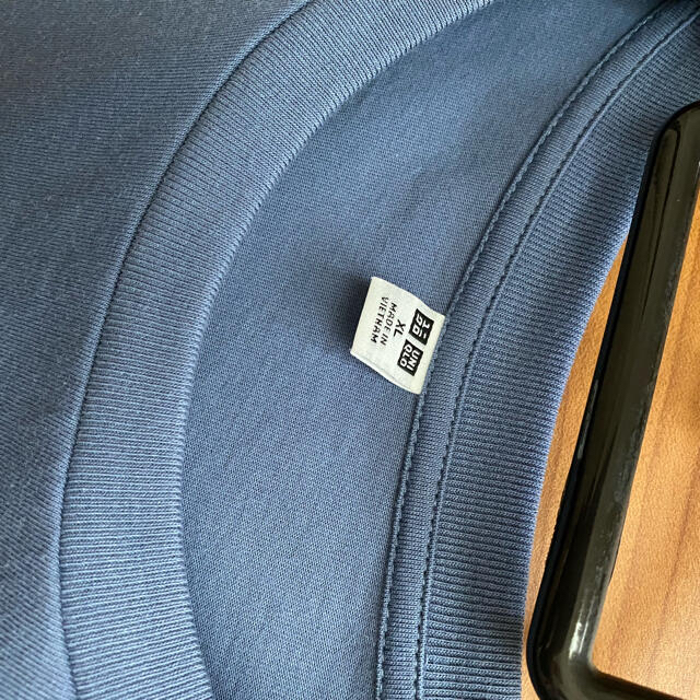 UNIQLO(ユニクロ)のスムースコットンラウンドヘムロングT レディースのトップス(Tシャツ(半袖/袖なし))の商品写真