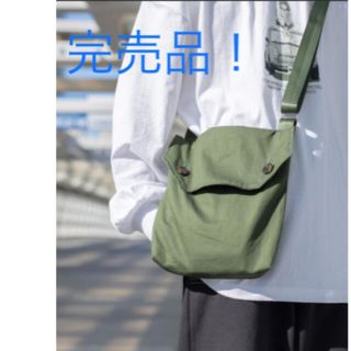 ハレ(HARE)の完売品❕kutir ミリタリーフラップショルダーバッグ(ショルダーバッグ)