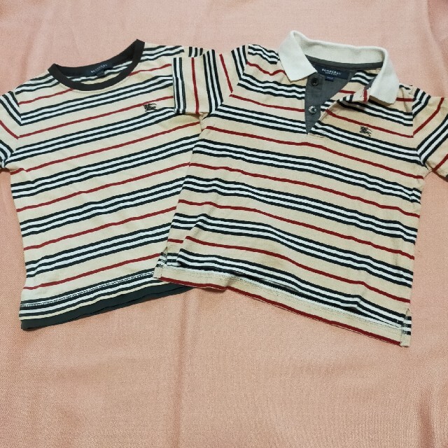 BURBERRY(バーバリー)のバーバリー　ティシャツセット キッズ/ベビー/マタニティのキッズ服男の子用(90cm~)(Tシャツ/カットソー)の商品写真