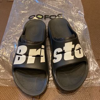 エフシーアールビー(F.C.R.B.)のF.C.Real Bristol 27 OOFOS Ooahh BLACK 黒(サンダル)