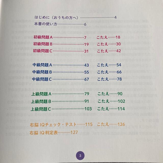 東邦(トウホウ)のＩＱが高まる幼児の右脳ドリル（中古だけど未記入） エンタメ/ホビーの本(語学/参考書)の商品写真