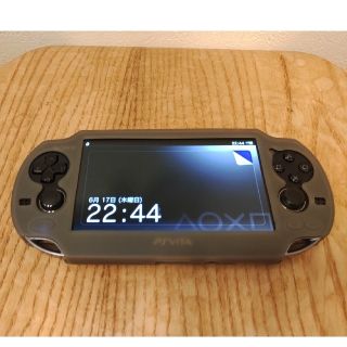 プレイステーションヴィータ(PlayStation Vita)のSONY PlayStationVITA 本体  PCH-1100 AB01(携帯用ゲーム機本体)