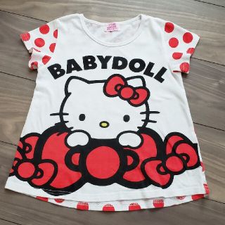 ベビードール(BABYDOLL)のベビードール　ハローキティTシャツ(Tシャツ/カットソー)