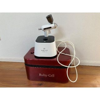 ルビーセルRuby-Cellスプレーガンエアーミスト中古美品専用ケース付き(フェイスケア/美顔器)