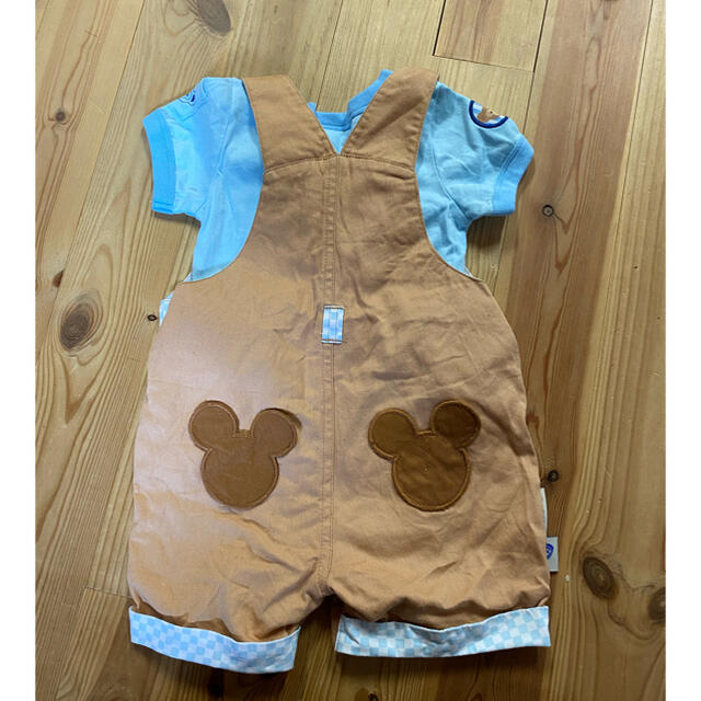 Disney(ディズニー)の専用　ダッフィーカバーオール　12-18m キッズ/ベビー/マタニティのベビー服(~85cm)(ロンパース)の商品写真