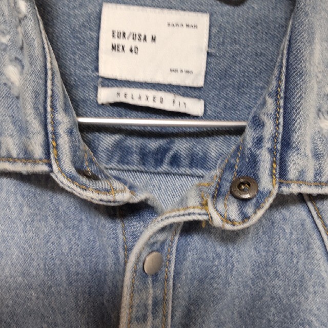 ZARA(ザラ)のザラデニムシャツ美品M メンズのトップス(シャツ)の商品写真