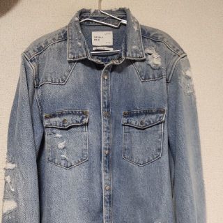 ザラ(ZARA)のザラデニムシャツ美品M(シャツ)