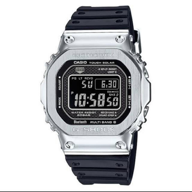 G-SHOCK GMW-B5000-1JF メタル シルバー