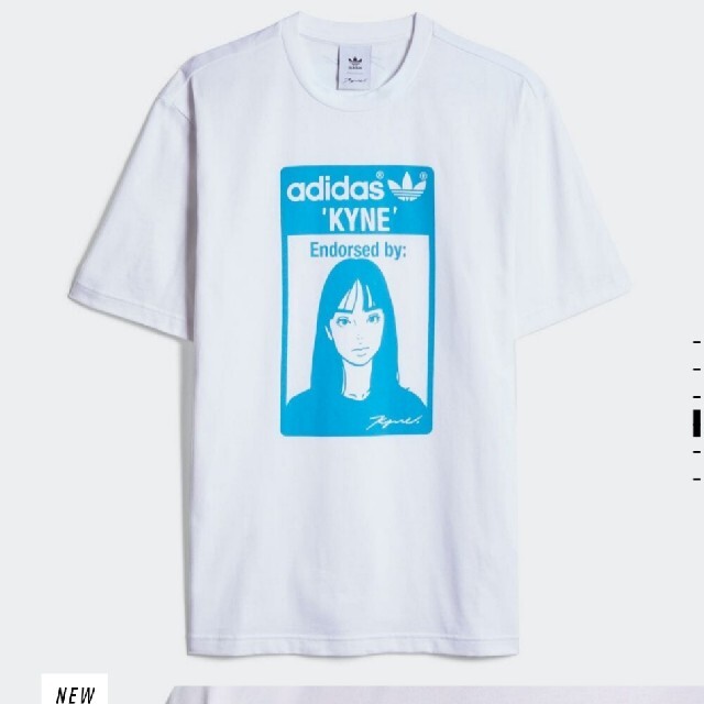 グラフィック KYNE Tシャツ　adidasコラボ メンズのトップス(Tシャツ/カットソー(半袖/袖なし))の商品写真