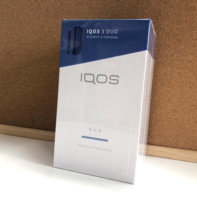IQOS(アイコス)のiQOS 3 Duo ブルー メンズのファッション小物(タバコグッズ)の商品写真
