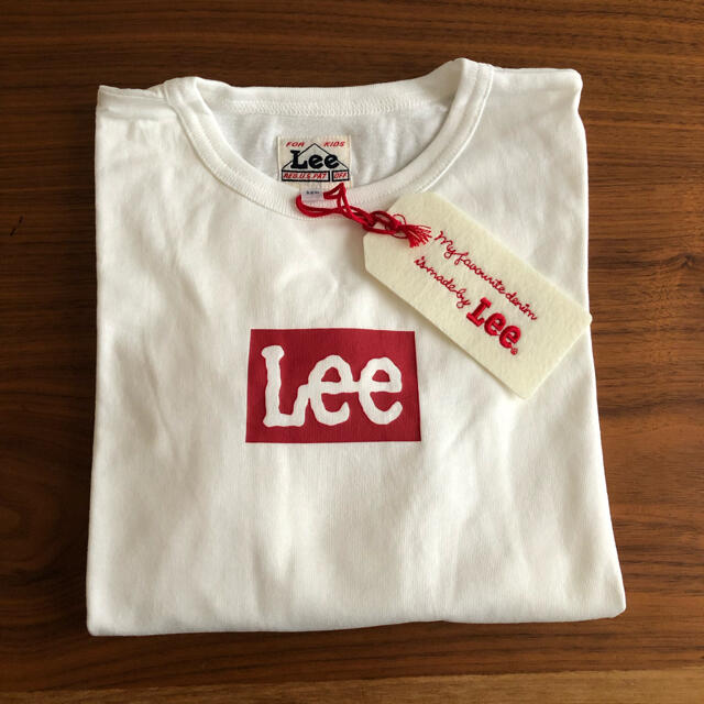 Lee(リー)の新品　Lee キッズ　ロンT 120cm 白　ロングTシャツ ホワイト キッズ/ベビー/マタニティのキッズ服女の子用(90cm~)(Tシャツ/カットソー)の商品写真