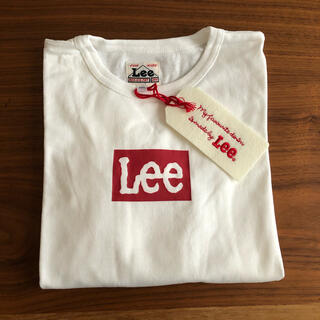 リー(Lee)の新品　Lee キッズ　ロンT 120cm 白　ロングTシャツ ホワイト(Tシャツ/カットソー)