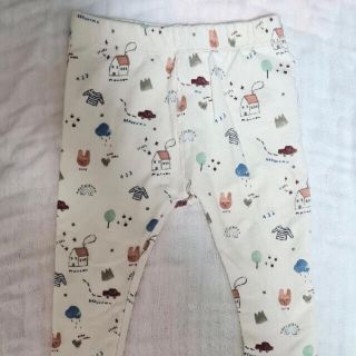 ザラキッズ(ZARA KIDS)の美品　ZARA レギンスパンツ　70-80 細め(パンツ)