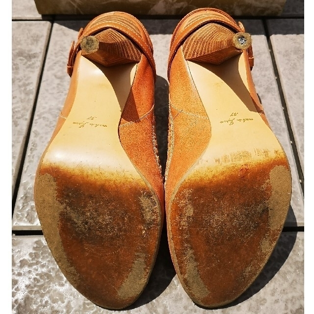 VII XII XXX(セヴントゥエルヴサーティ)のⅦ Ⅻ ⅩⅩⅩ セブントゥエルブサーティー ハイヒール キャメル レディースの靴/シューズ(ハイヒール/パンプス)の商品写真
