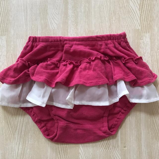 ベルメゾン(ベルメゾン)のベビー服　カバーパンツ キッズ/ベビー/マタニティのキッズ服女の子用(90cm~)(パンツ/スパッツ)の商品写真