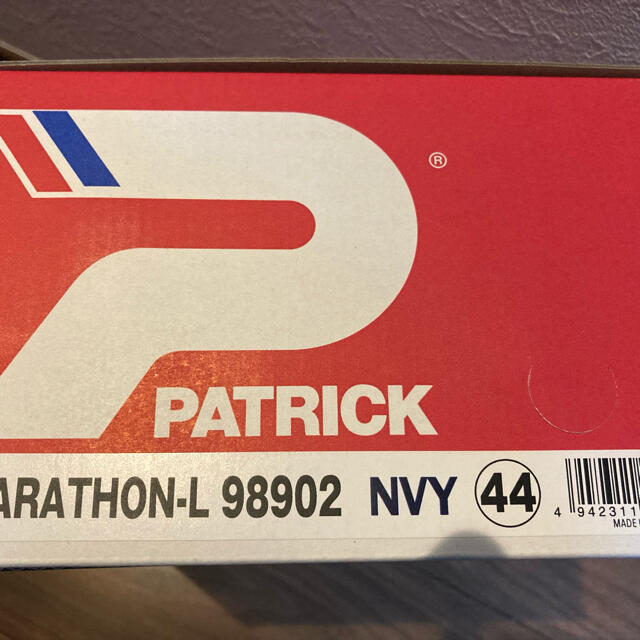 PATRICK(パトリック)の新品 未使用 パトリック スニーカー マラソン　レザー　44 サイズ　ネイビー メンズの靴/シューズ(スニーカー)の商品写真