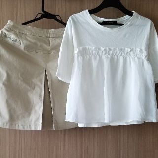 バーバリー(BURBERRY)の最終　160 2点セット　バーバリー　BURBERRY　スカート　Wクローゼット(Tシャツ/カットソー)