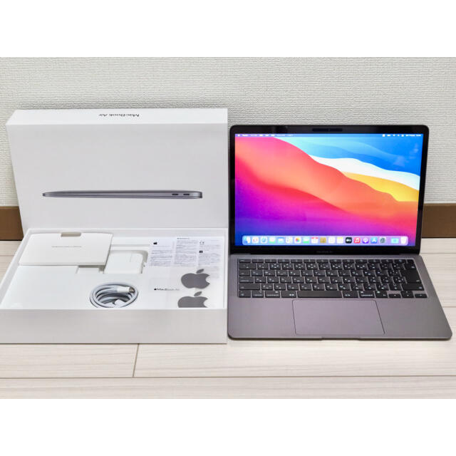 Apple(アップル)のCTO M1 MacBookAir  メモリ16GB SSD512GB  スマホ/家電/カメラのPC/タブレット(ノートPC)の商品写真