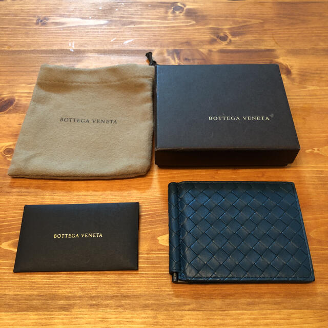 Bottega Veneta(ボッテガヴェネタ)のきせき様　専用　超美品　ボッテガ　マネークリップ　財布　 メンズのファッション小物(マネークリップ)の商品写真