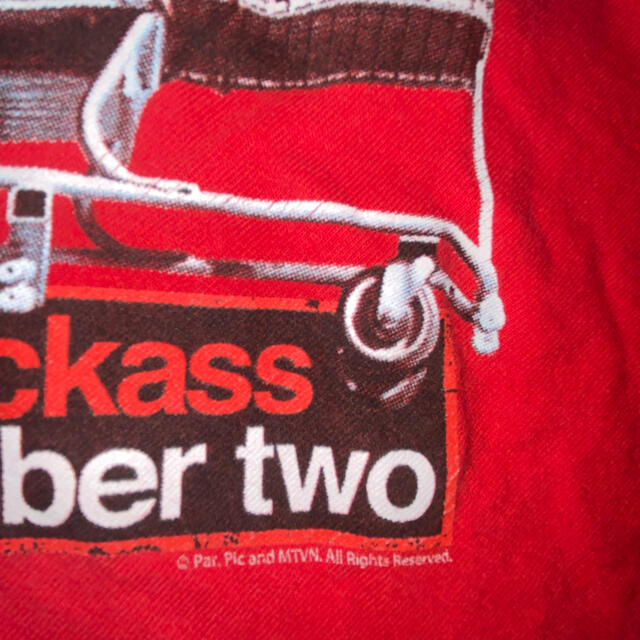 Jackass number two 映画 Tシャツ　BALZOUT 00's