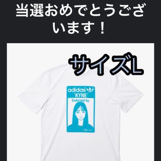 アディダス(adidas)のadidas Graphic Tee x Kyne   Tシャツ  Lサイズ(Tシャツ/カットソー(半袖/袖なし))