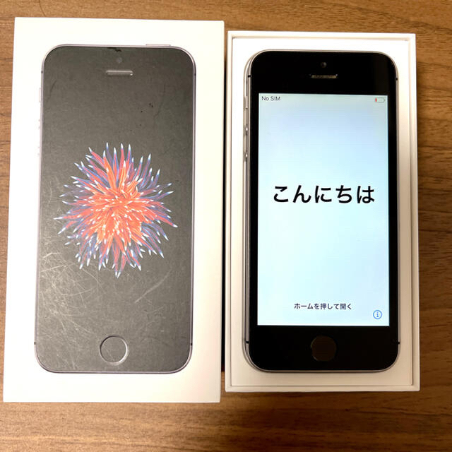 iPhone SE Space Gray 64 GB Softbank