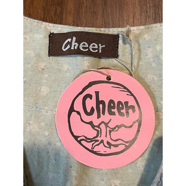 CHEER(チアー)の【新品未使用】Cheer チアー インド綿 花柄ワンピース レディースのワンピース(ひざ丈ワンピース)の商品写真