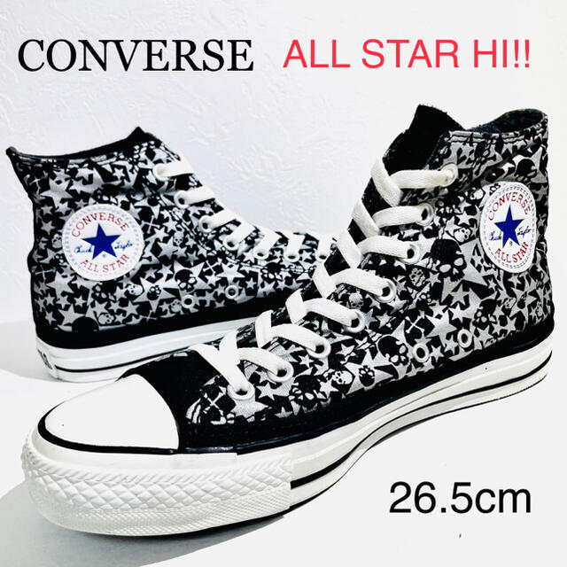 CONVERSE(コンバース)のプリン様 専用　CONVERSE/コンバース★オールスター ハイ★スタースカル★ メンズの靴/シューズ(スニーカー)の商品写真