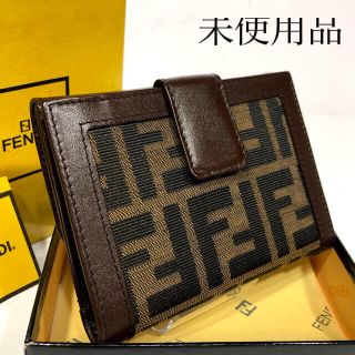 フェンディ(FENDI)のフェンディ　財布　ズッカ/フェンディ　折財布/フェンディ　二つ折り財布(財布)