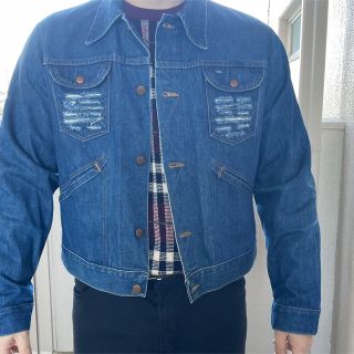 Wrangler - 【70s】菅田将暉着用 vintage wrangler デニムジャケットの