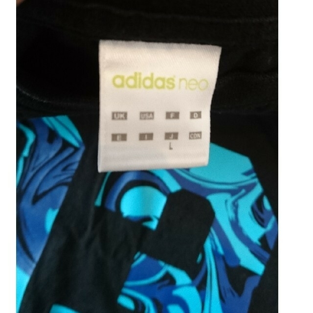 adidas(アディダス)のadidas 半袖カットソー Tシャツ adidasneo  古着 レディースのトップス(Tシャツ(半袖/袖なし))の商品写真