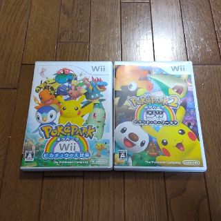 ニンテンドウ(任天堂)のWii   ポケパーク ポケパーク2 説明書あり(家庭用ゲームソフト)