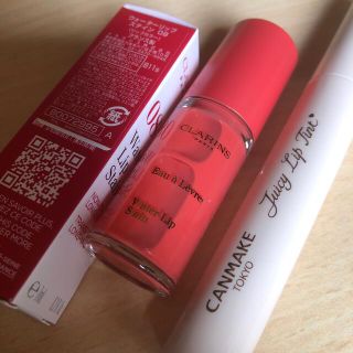 クラランス(CLARINS)の美品✨CLARINS ウォーターリップステイン08(口紅)