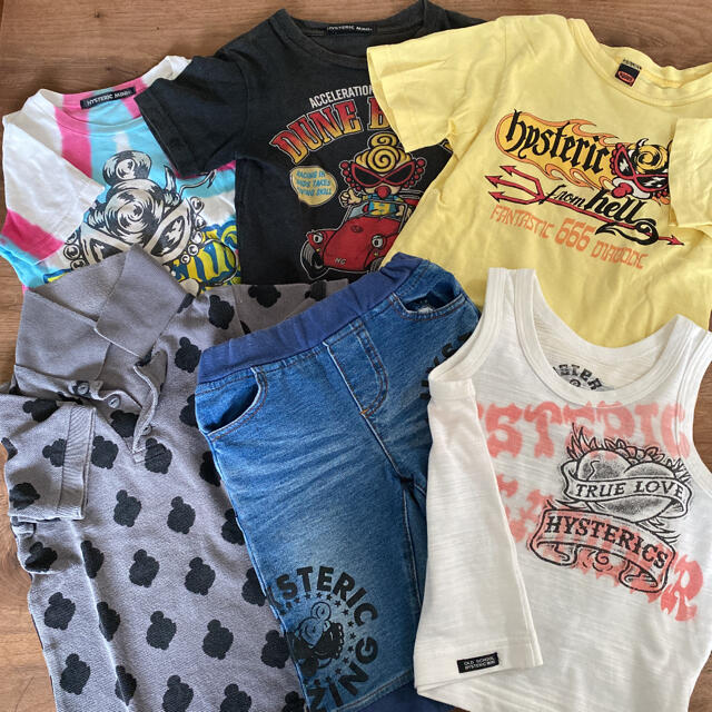 HYSTERIC MINI(ヒステリックミニ)のヒスミニ100まとめ キッズ/ベビー/マタニティのキッズ服男の子用(90cm~)(Tシャツ/カットソー)の商品写真