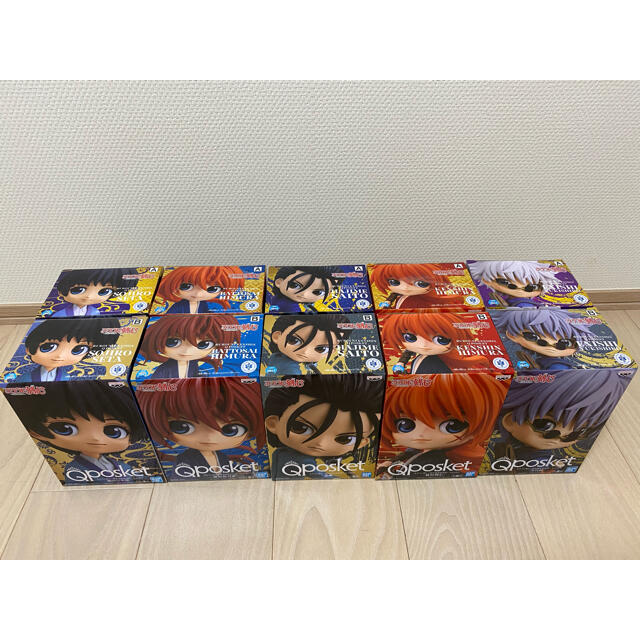 最新のデザイン るろうに剣心 qposket 全種類 フィギュア10点 Bカラー A コミック・アニメ