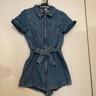 エイチアンドエム(H&M)のh&m デニム オールインワン(オールインワン)