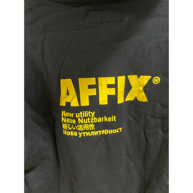 Affix works standardise hoodie ブラック パーカー メンズのトップス(パーカー)の商品写真