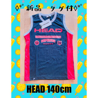 ヘッド(HEAD)の新品 タグ付 140 ㎝ 子供服 タンクトップ ノースリーブ トップス HEAD(Tシャツ/カットソー)