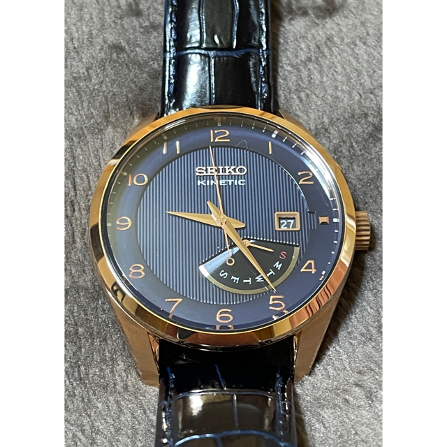 SEIKO KINETIC メンズ　ほとんど新品。（今だけ特別価格です。）