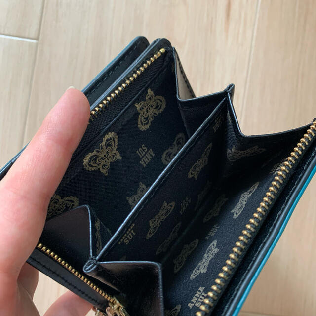 ANNA SUI スパークリングナイト 財布 二つ折り-